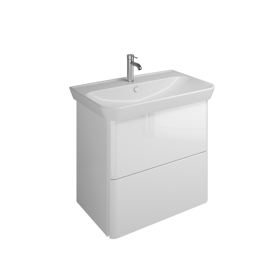 Ceramic washbasin incl. vanity unit SFEN080 - burgbad