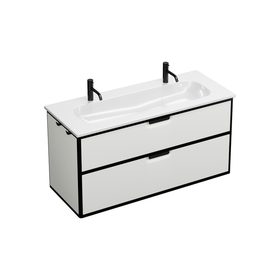 Ceramic washbasin incl. vanity unit SGUY123 - burgbad