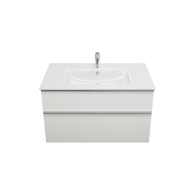 Ceramic washbasin incl. vanity unit SHBT102 - burgbad