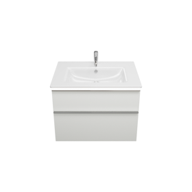 Ceramic washbasin incl. vanity unit SHBU082 - burgbad