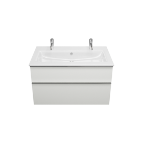Ceramic washbasin incl. vanity unit SHBV102 - burgbad
